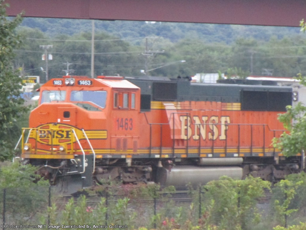 BNSF 1463 Cloudy Evening